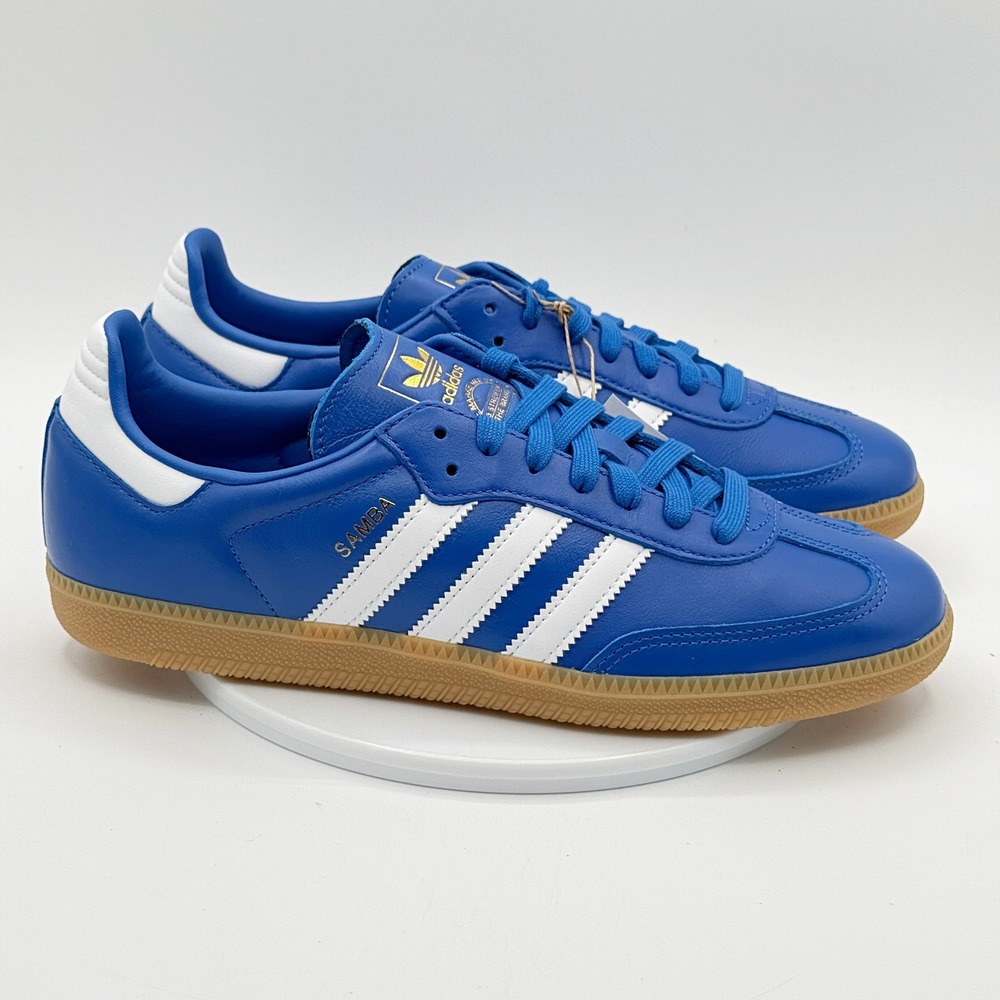 Adidas Samba OG 'Fourth Of July Pack Blue' / Size 9 Mens / JR0882, NEW